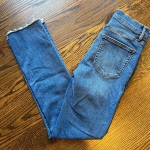 FRAME Denim Le High Straight Long, Size 27